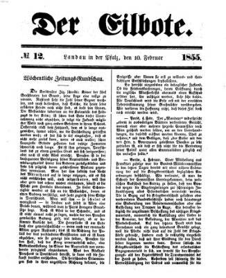 Der Eilbote Samstag 10. Februar 1855