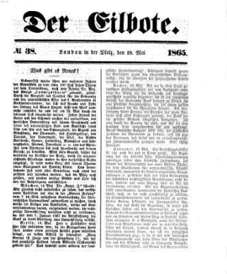Der Eilbote Donnerstag 18. Mai 1865