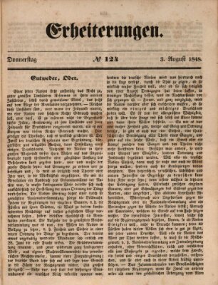 Erheiterungen (Aschaffenburger Zeitung) Donnerstag 3. August 1848