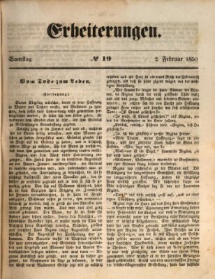 Erheiterungen (Aschaffenburger Zeitung) Samstag 2. Februar 1850