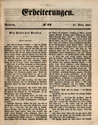 Erheiterungen (Aschaffenburger Zeitung) Sonntag 31. März 1850