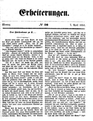 Erheiterungen (Aschaffenburger Zeitung) Montag 7. April 1851