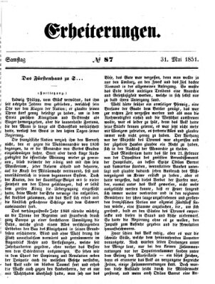 Erheiterungen (Aschaffenburger Zeitung) Samstag 31. Mai 1851