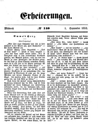 Erheiterungen (Aschaffenburger Zeitung) Mittwoch 1. September 1852