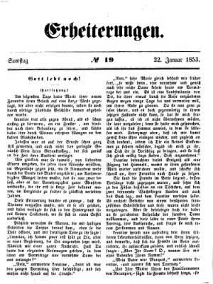 Erheiterungen (Aschaffenburger Zeitung) Samstag 22. Januar 1853