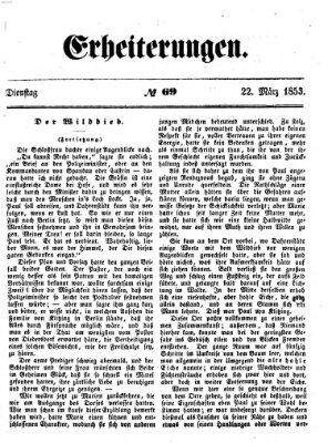 Erheiterungen (Aschaffenburger Zeitung) Dienstag 22. März 1853
