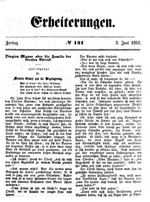 Erheiterungen (Aschaffenburger Zeitung) Freitag 3. Juni 1853