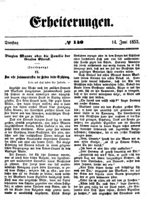 Erheiterungen (Aschaffenburger Zeitung) Dienstag 14. Juni 1853