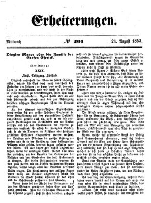 Erheiterungen (Aschaffenburger Zeitung) Mittwoch 24. August 1853