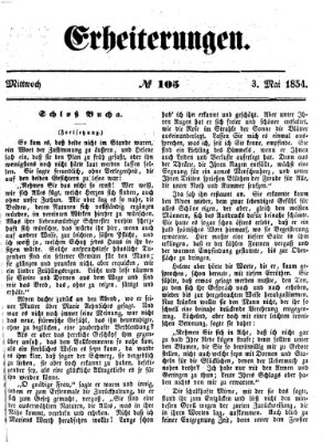 Erheiterungen (Aschaffenburger Zeitung) Mittwoch 3. Mai 1854