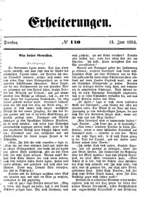Erheiterungen (Aschaffenburger Zeitung) Dienstag 13. Juni 1854