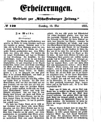 Erheiterungen (Aschaffenburger Zeitung) Samstag 19. Mai 1855