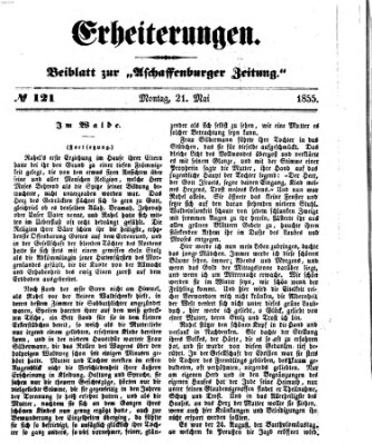 Erheiterungen (Aschaffenburger Zeitung) Montag 21. Mai 1855