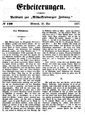 Erheiterungen (Aschaffenburger Zeitung) Mittwoch 20. Mai 1857