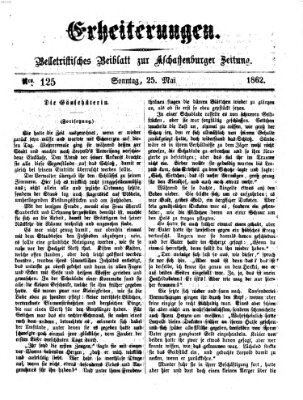 Erheiterungen (Aschaffenburger Zeitung) Sonntag 25. Mai 1862