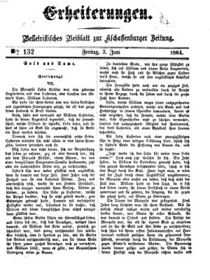 Erheiterungen (Aschaffenburger Zeitung) Freitag 3. Juni 1864