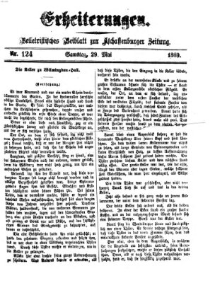 Erheiterungen (Aschaffenburger Zeitung) Samstag 29. Mai 1869