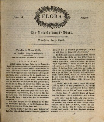 Flora (Baierische National-Zeitung) Freitag 7. April 1820