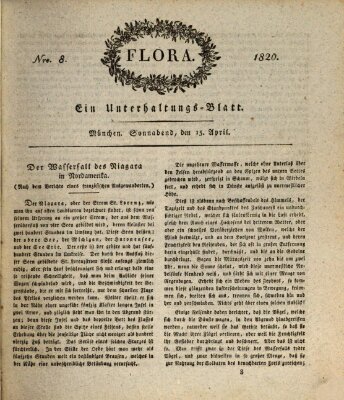 Flora (Baierische National-Zeitung) Samstag 15. April 1820