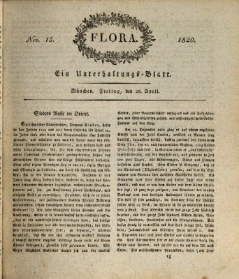 Flora (Baierische National-Zeitung) Freitag 28. April 1820