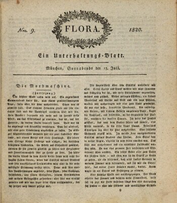 Flora (Baierische National-Zeitung) Samstag 15. Juli 1820