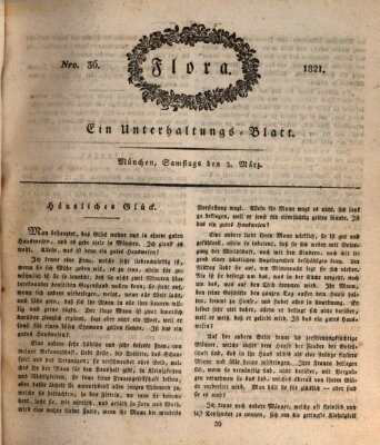 Flora (Baierische National-Zeitung) Samstag 3. März 1821