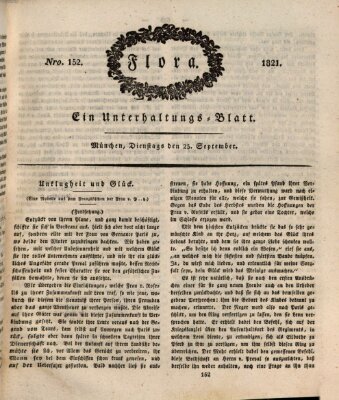 Flora (Baierische National-Zeitung) Dienstag 25. September 1821