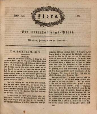 Flora (Baierische National-Zeitung) Freitag 30. November 1821