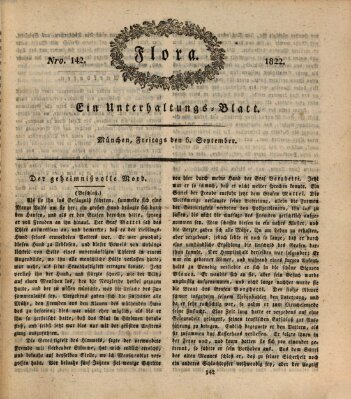 Flora (Baierische National-Zeitung) Freitag 6. September 1822
