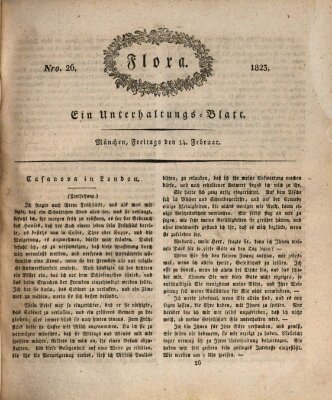 Flora (Baierische National-Zeitung) Freitag 14. Februar 1823