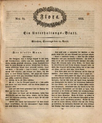 Flora (Baierische National-Zeitung) Sonntag 13. April 1823