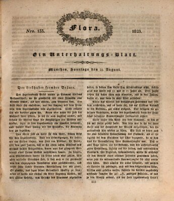 Flora (Baierische National-Zeitung) Sonntag 24. August 1823
