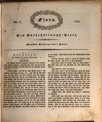 Flora (Baierische National-Zeitung) Dienstag 6. Januar 1824