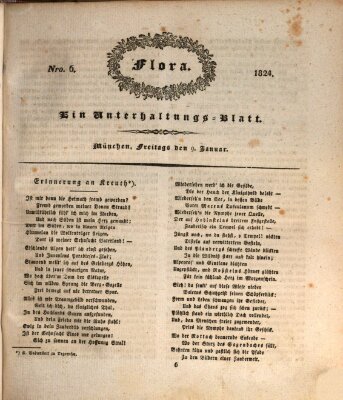 Flora (Baierische National-Zeitung) Freitag 9. Januar 1824