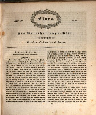Flora (Baierische National-Zeitung) Freitag 16. Januar 1824