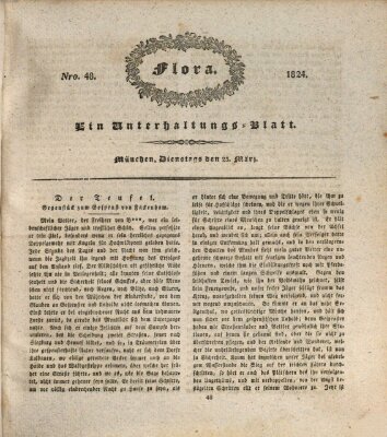 Flora (Baierische National-Zeitung) Dienstag 23. März 1824