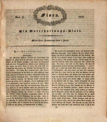 Flora (Baierische National-Zeitung) Sonntag 6. Juni 1824