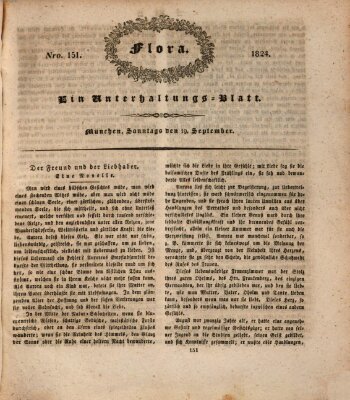 Flora (Baierische National-Zeitung) Sonntag 19. September 1824
