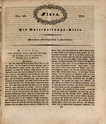 Flora (Baierische National-Zeitung) Freitag 19. November 1824