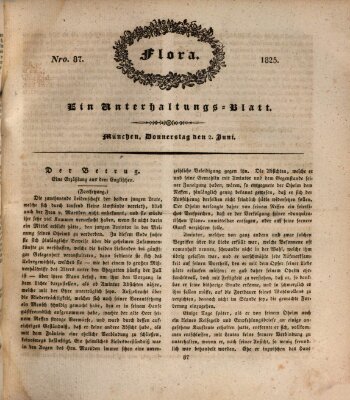 Flora (Baierische National-Zeitung) Donnerstag 2. Juni 1825