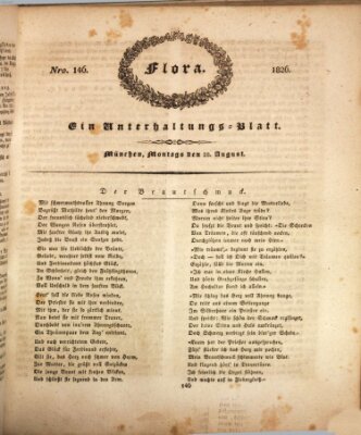 Flora (Baierische National-Zeitung) Montag 28. August 1826