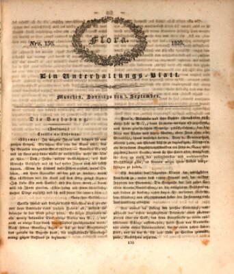 Flora (Baierische National-Zeitung) Sonntag 3. September 1826