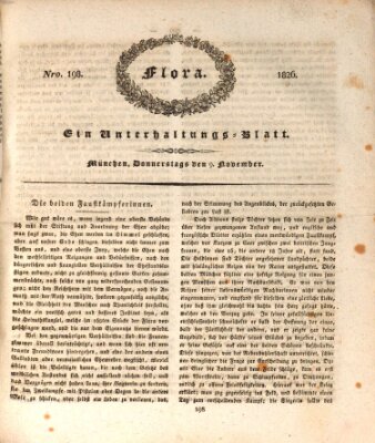 Flora (Baierische National-Zeitung) Donnerstag 9. November 1826