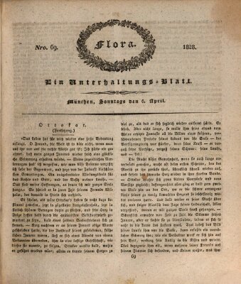 Flora (Baierische National-Zeitung) Sonntag 6. April 1828