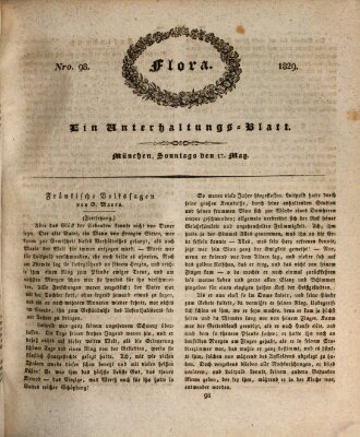 Flora (Baierische National-Zeitung) Sonntag 17. Mai 1829
