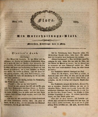 Flora (Baierische National-Zeitung) Sonntag 24. Mai 1829