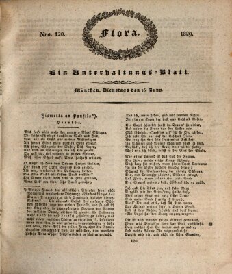 Flora (Baierische National-Zeitung) Dienstag 16. Juni 1829