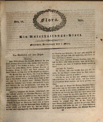 Flora (Baierische National-Zeitung) Dienstag 2. März 1830