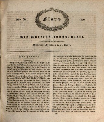 Flora (Baierische National-Zeitung) Freitag 2. April 1830
