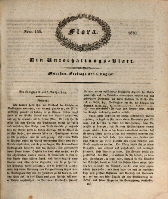 Flora (Baierische National-Zeitung) Freitag 6. August 1830